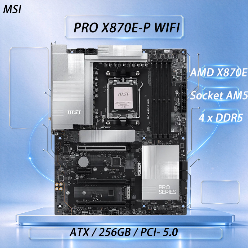 لوحة أم MSI PRO X870E-P WIFI ت - مراجعة X870E Atx Motherboard وسعره