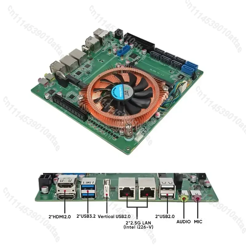 متوافق مع Topton AMD Ryzen 7 5 - مراجعة Mini Itx Dual 2.5G Nas Motherboard وسعره